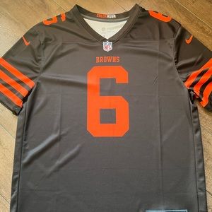 Cleveland Browns color rush Baker Mayfield Jersey
